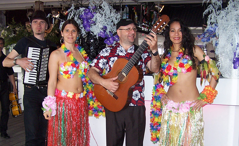 Hawaiian live muziek